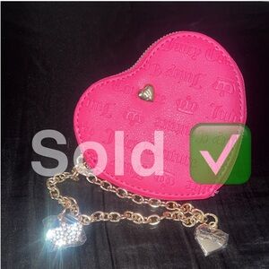 NWOT Juicy Couture Pink Flash Wristlet 🩷